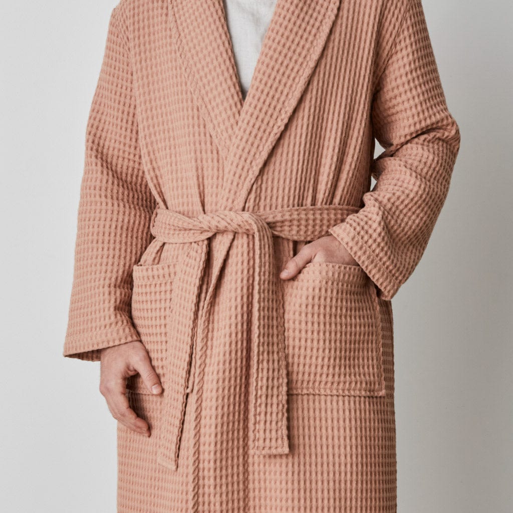 Mara Organic Waffle Robe | The Citizenry