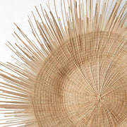 Detail of Handwoven Palm Wall Hanging