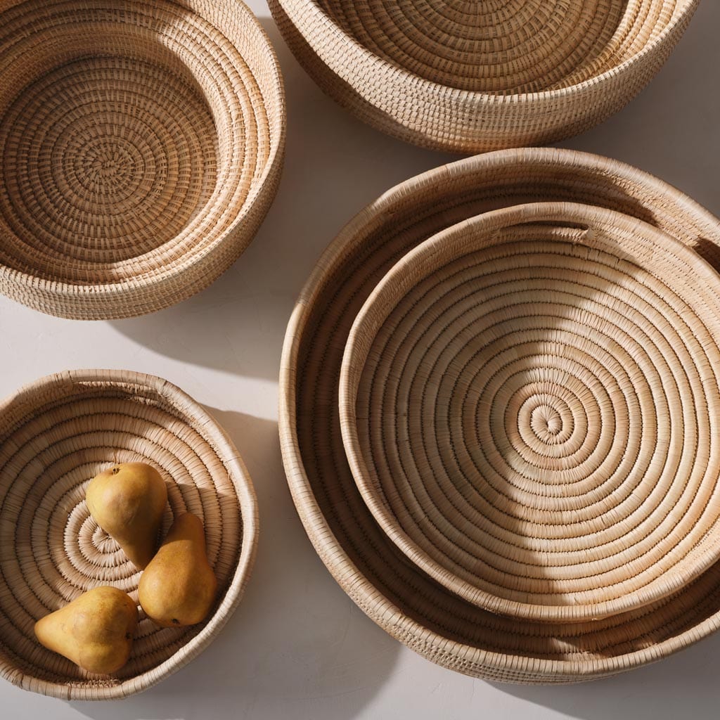 Mawa Tray | Woven Palm Tray – The Citizenry
