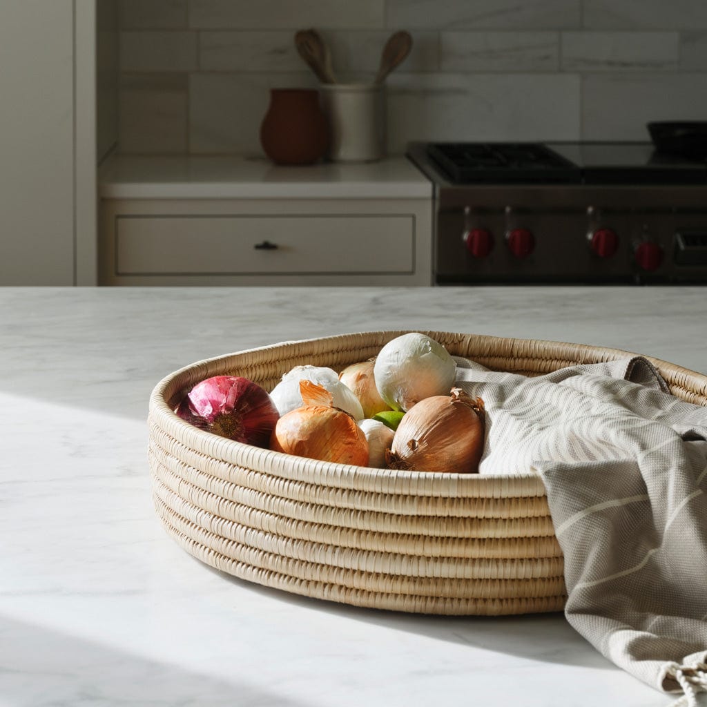 Mawa Tray | Woven Palm Tray – The Citizenry