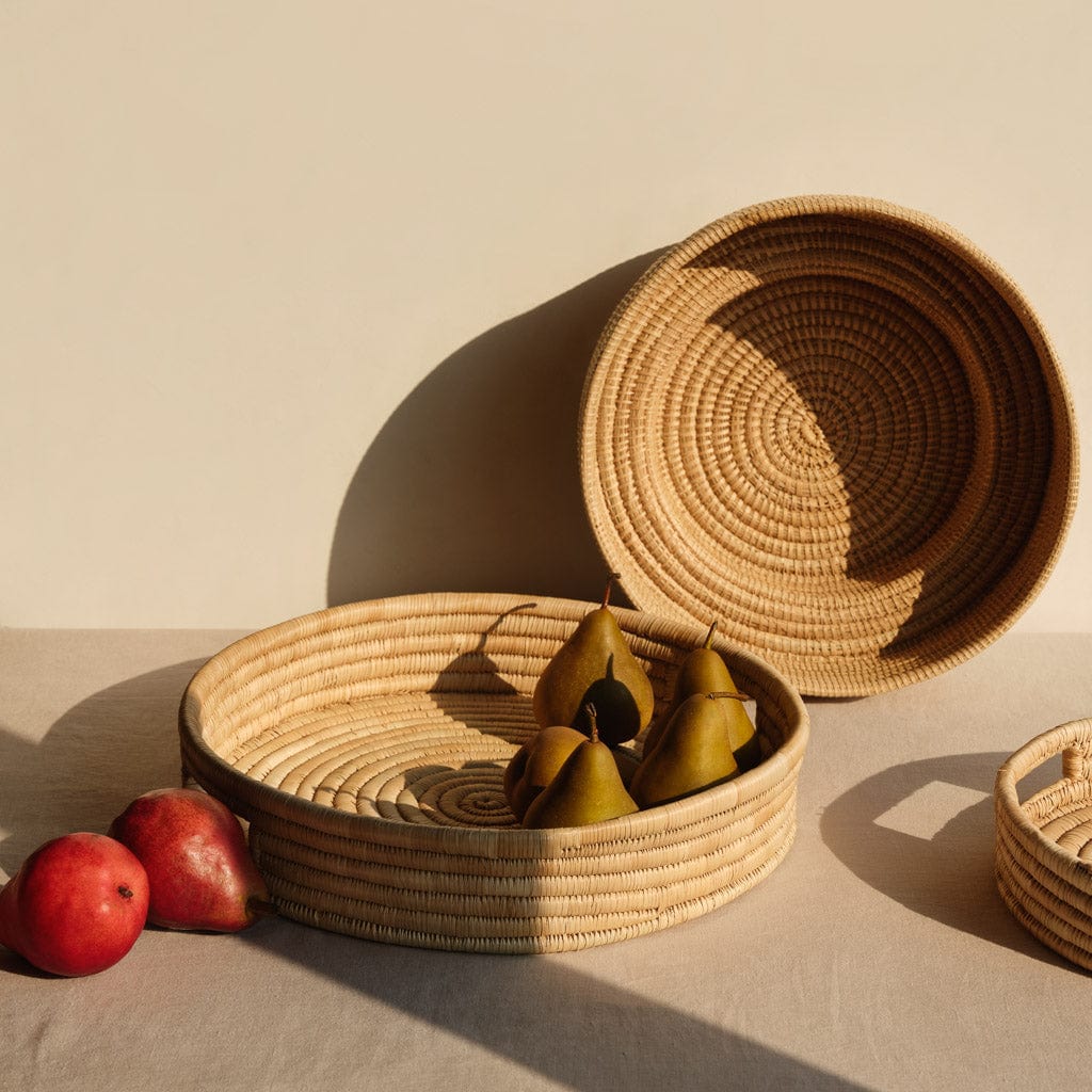 Mawa Tray | Woven Palm Tray – The Citizenry