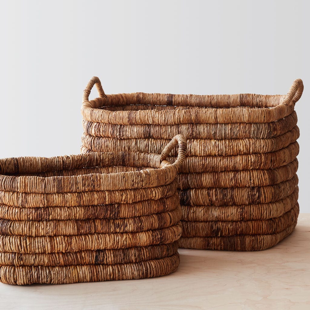 Merapi Storage Baskets - Dark, Medium