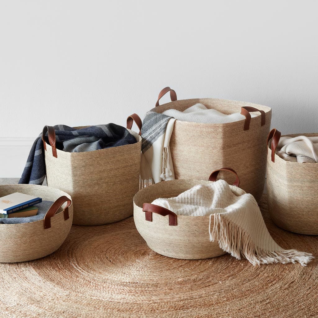 Woven Storage Baskets | Handcrafted with Palm Leaves – The Citizenry