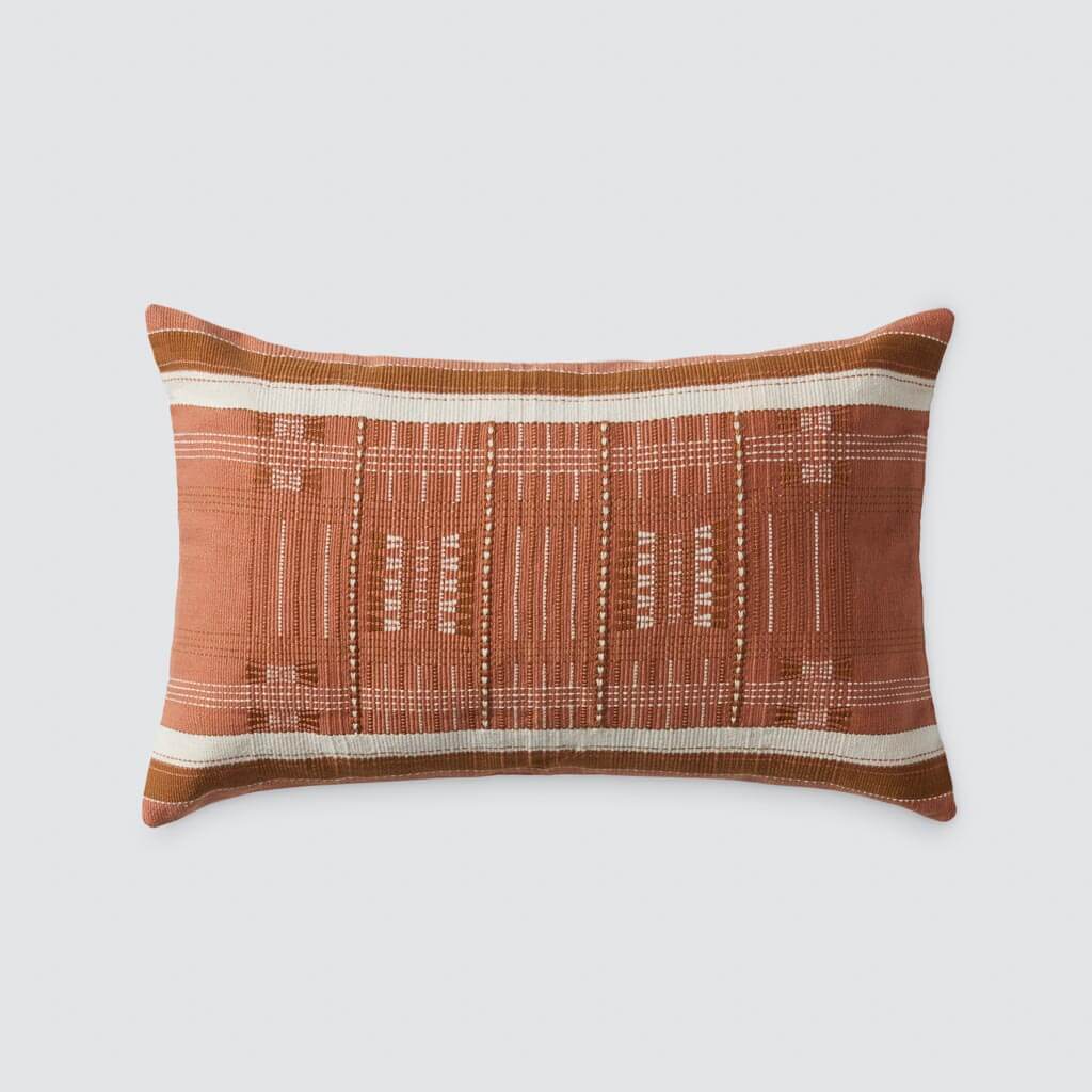 Mora Handwoven Lumbar Pillow | The Citizenry