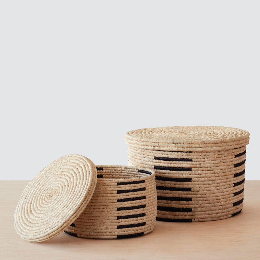 Lidded Basket Set | Handwoven in Uganda – The Citizenry