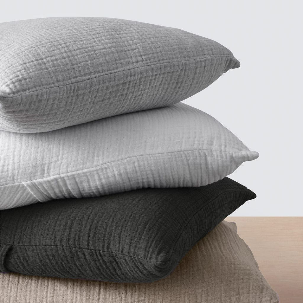 Organic Cotton Gauze Shams - Thumbnail 4