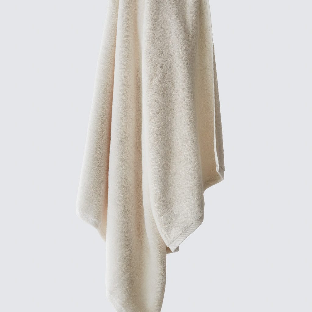 Organic Plush Bath Towels - Natural, 2 Bath Towels