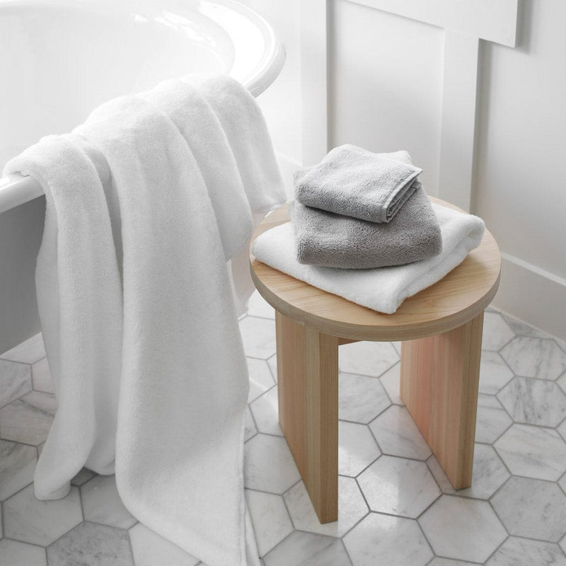 Organic Plush Bath 2 Hand Towels | Natural - The Citizenry