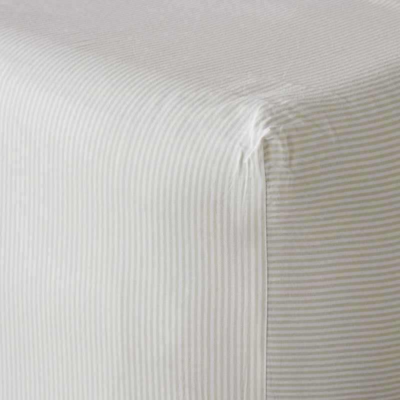 Organic Resort Cotton Bed Sheet Set | Full | Solid Light - The Citizenry