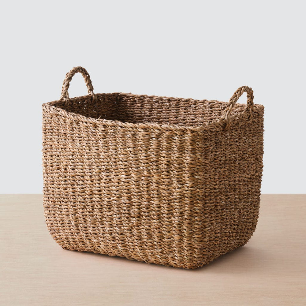 Padma Round Storage Basket | Small | Tan - The Citizenry