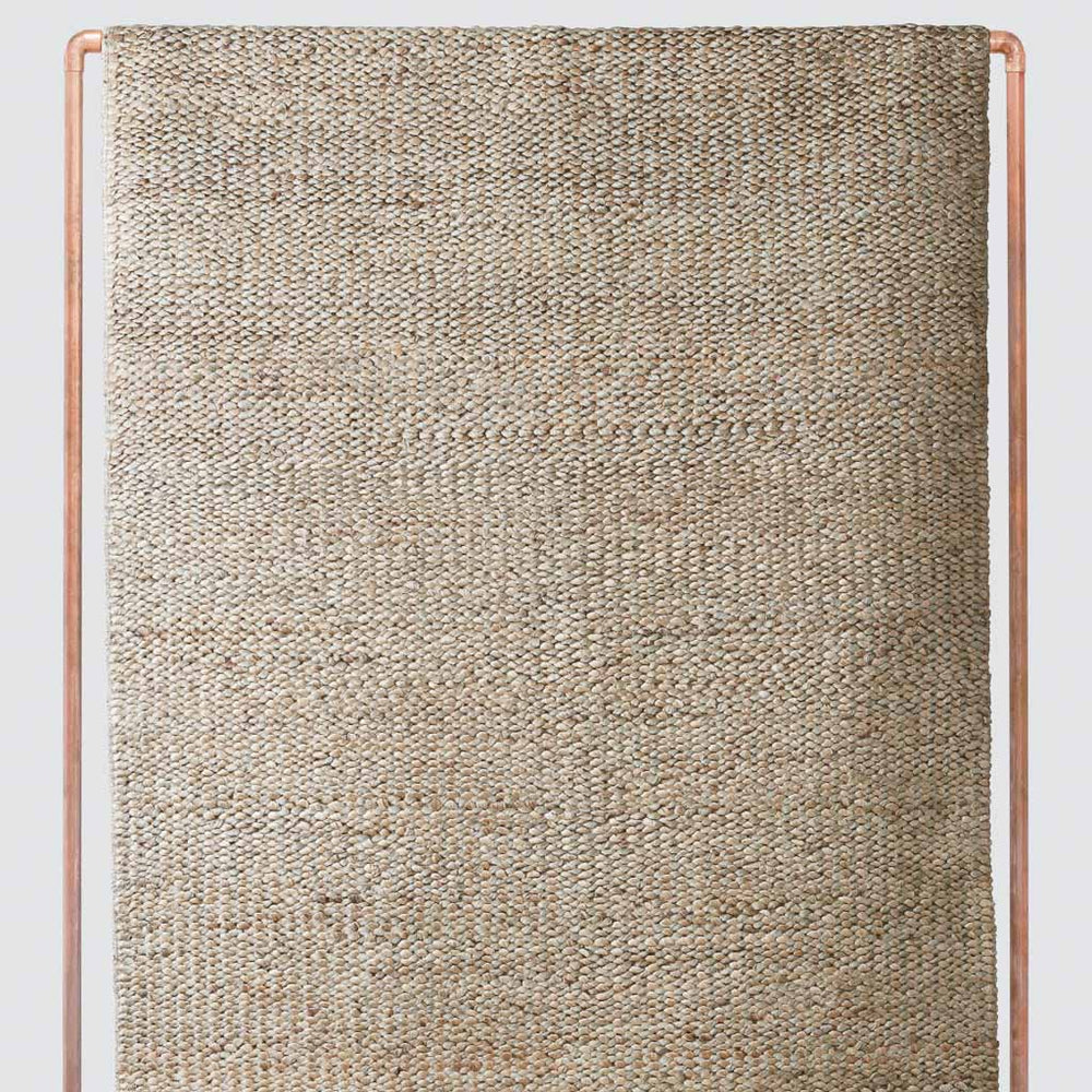 Handcrafted Jute Rug in Thick Weave