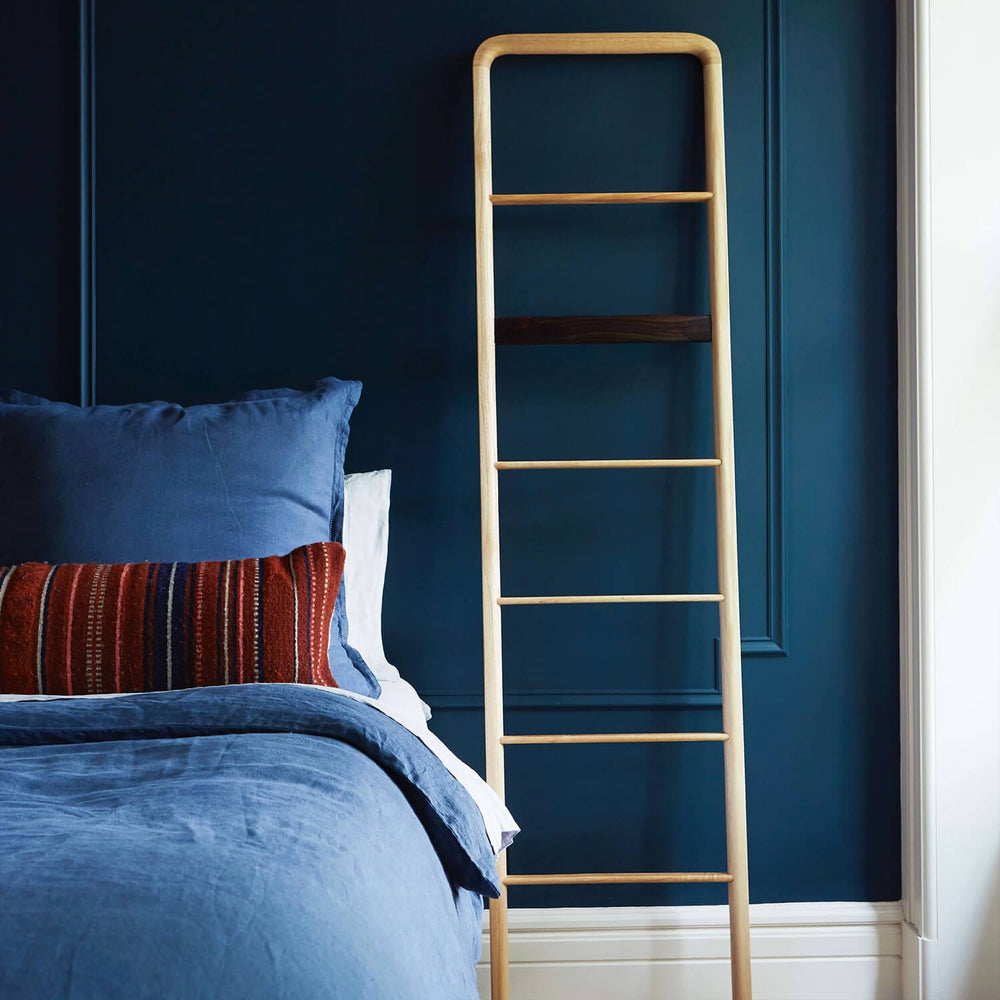 Nomadic Striped Blue Decor Lumbar Pillow - Modern Home Decor – Sky Iris