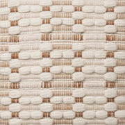 Detail of textured alpaca stripe pattern