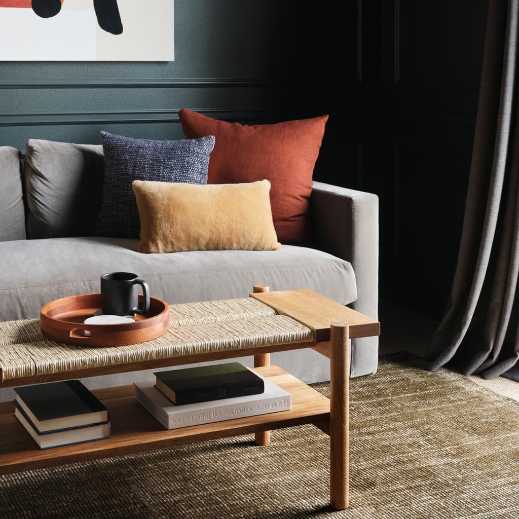 Handcrafted Woven Bench | The Citizenry