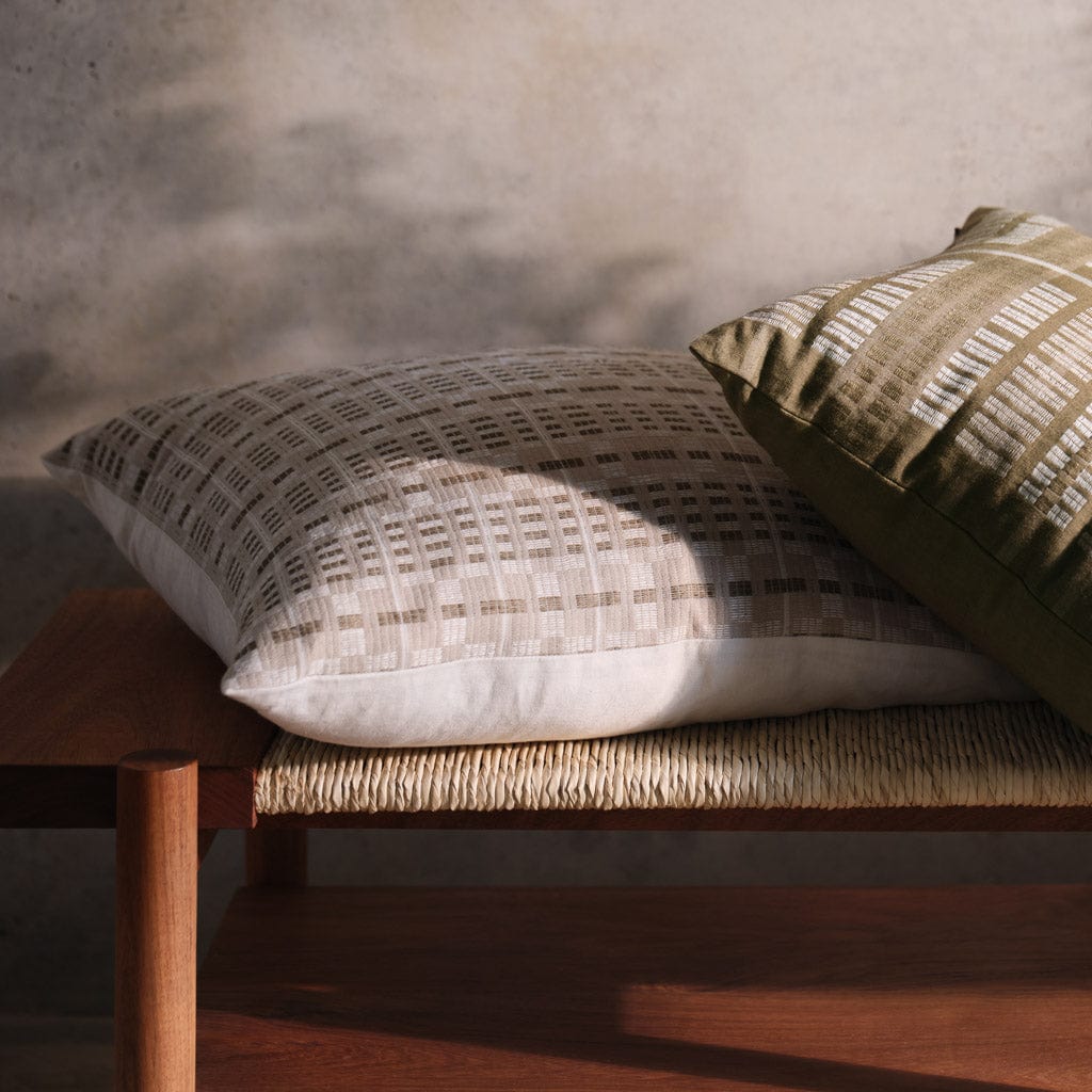 Handcrafted Woven Bench | The Citizenry