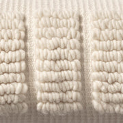 Detail of woven lumbar texture, ecru