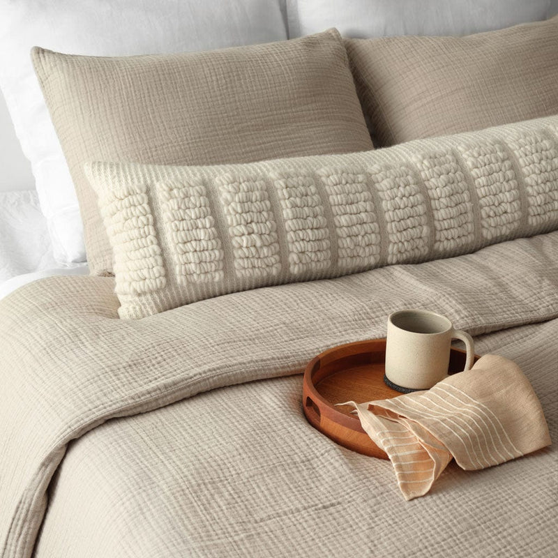 Modern Lumbar Pillow, Long Decorative Pillows from The Citizenry
