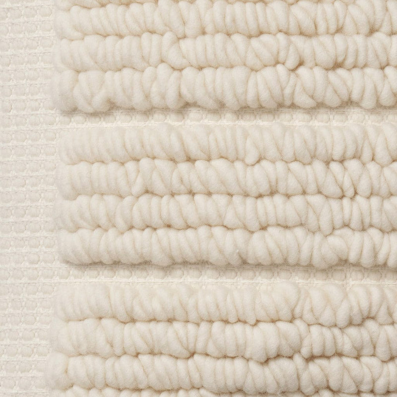 Detail of alpaca texture, ecru