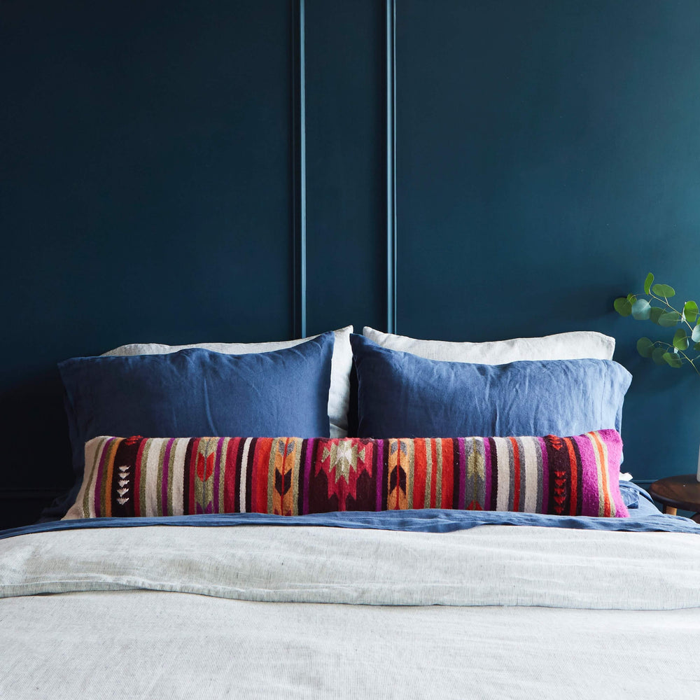 Lumbar Decorative Pillow Colorful Geometric Pattern – The Citizenry