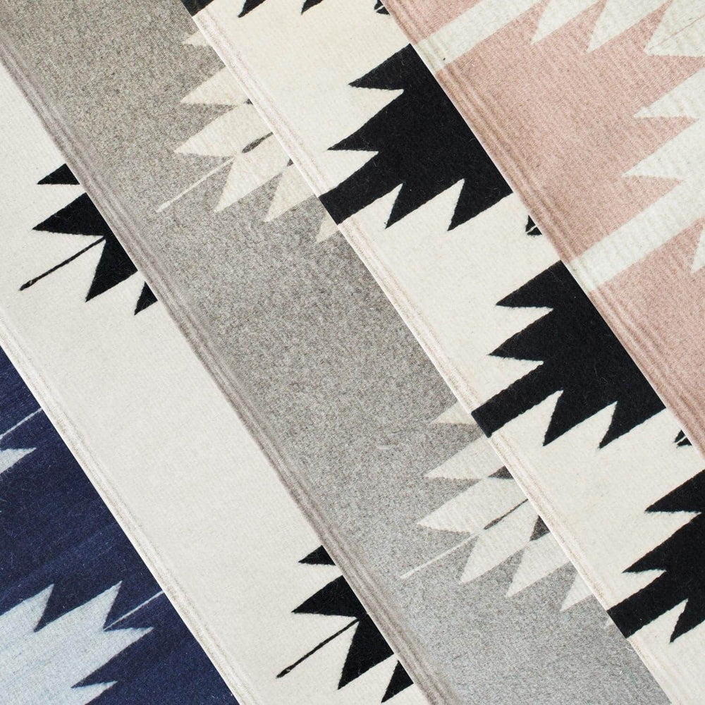 Modern Patterned Rugs Handwoven in Mexico