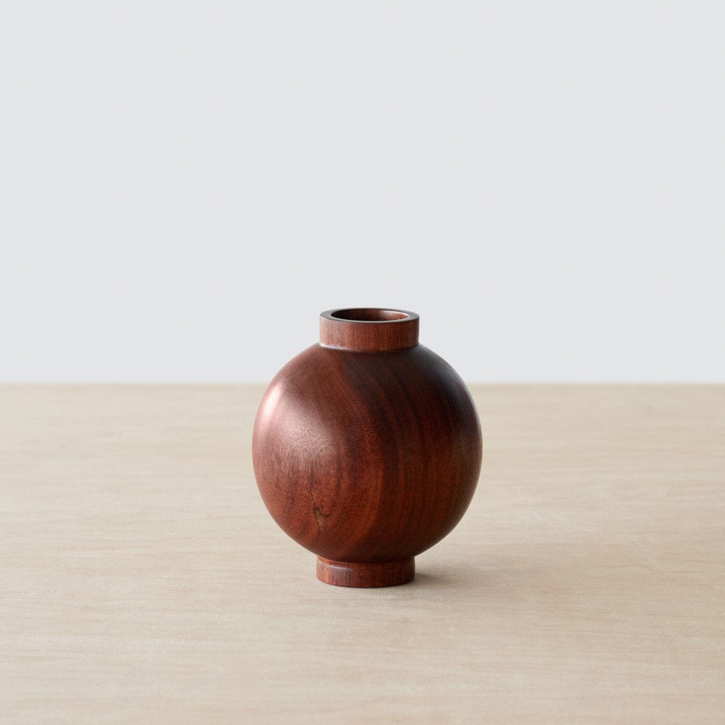 Tikal Wood Bud Vase - Thumbnail 4