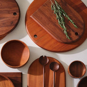 Group shot of Tikal serving boards overhead, granadillo