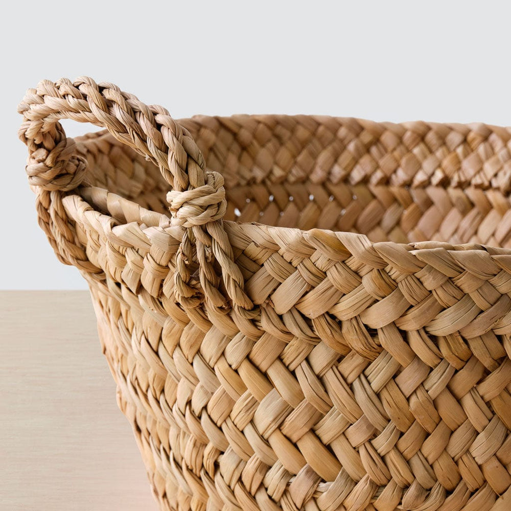 Detail of woven basket handle