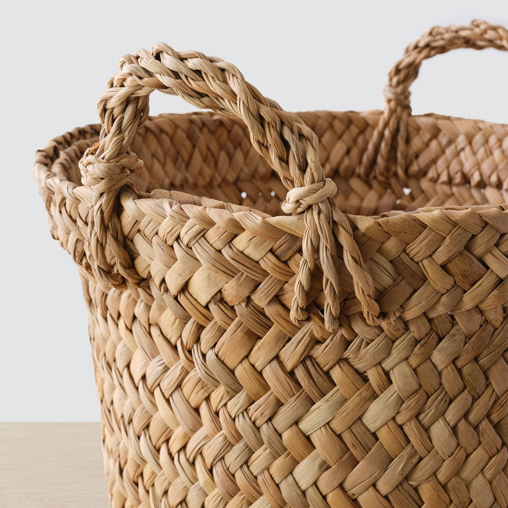 Detail of woven basket handle