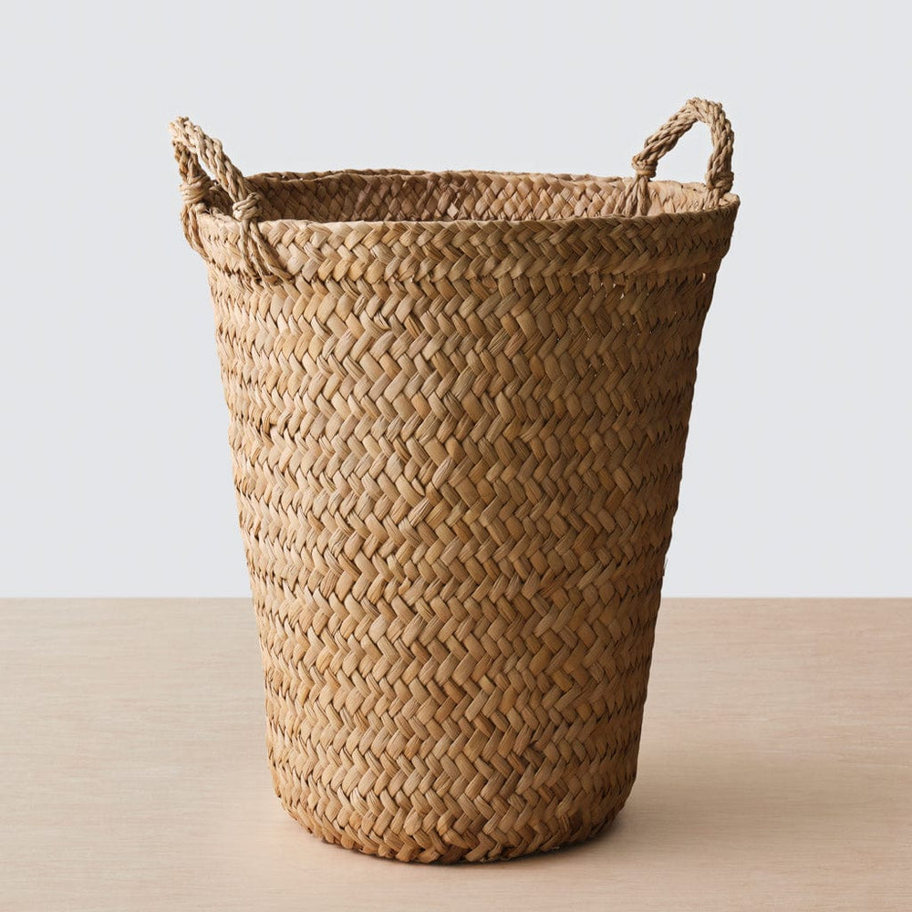 Oversized woven storage basket