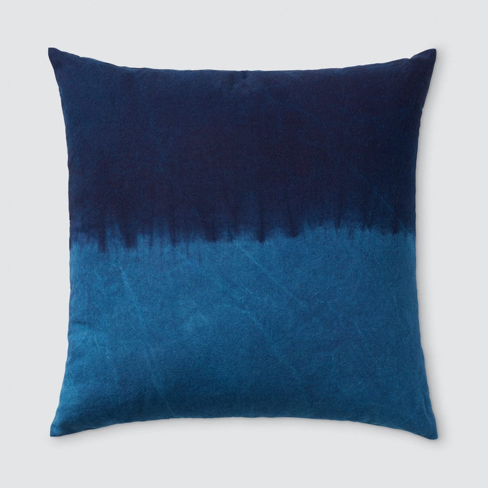 Dip-Dyed Indigo Pillow at The Citizenry