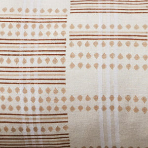 detail of block print