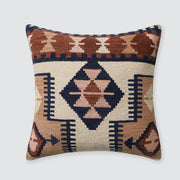 Woven Turkish Kilim pillow, Ecru