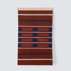 Southwest Pattern Wall Hanging, rust