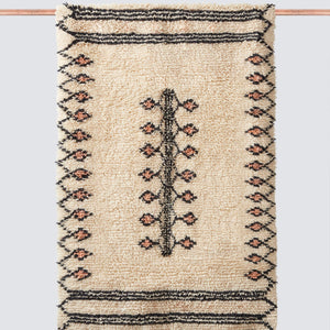 Sana Hand-Knotted Beni Ourain Accent Rug