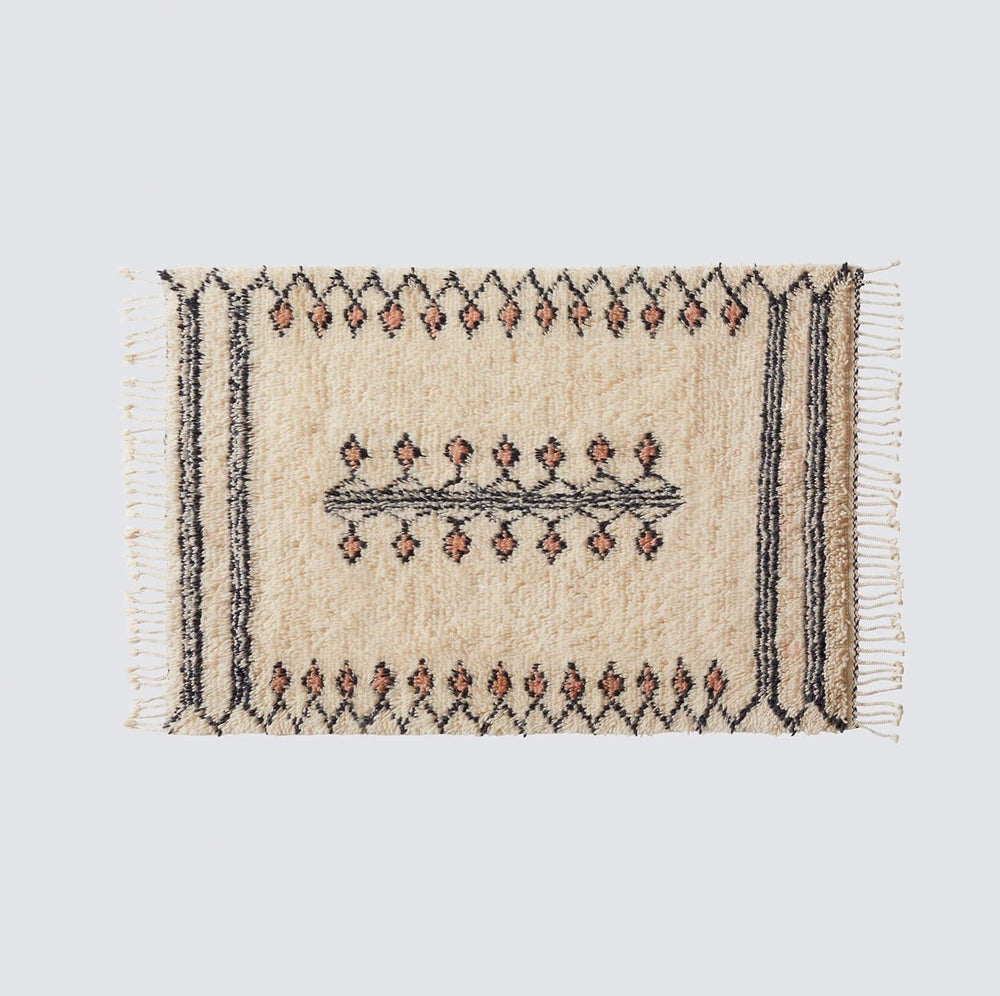 Sana Hand-Knotted Beni Ourain Accent Rug